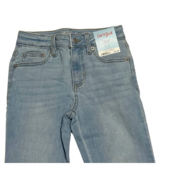Cat & Jack Skinny High-Rise Adjustable Waist Stretch Girl's Size 7 *New* - Picture 3 of 5